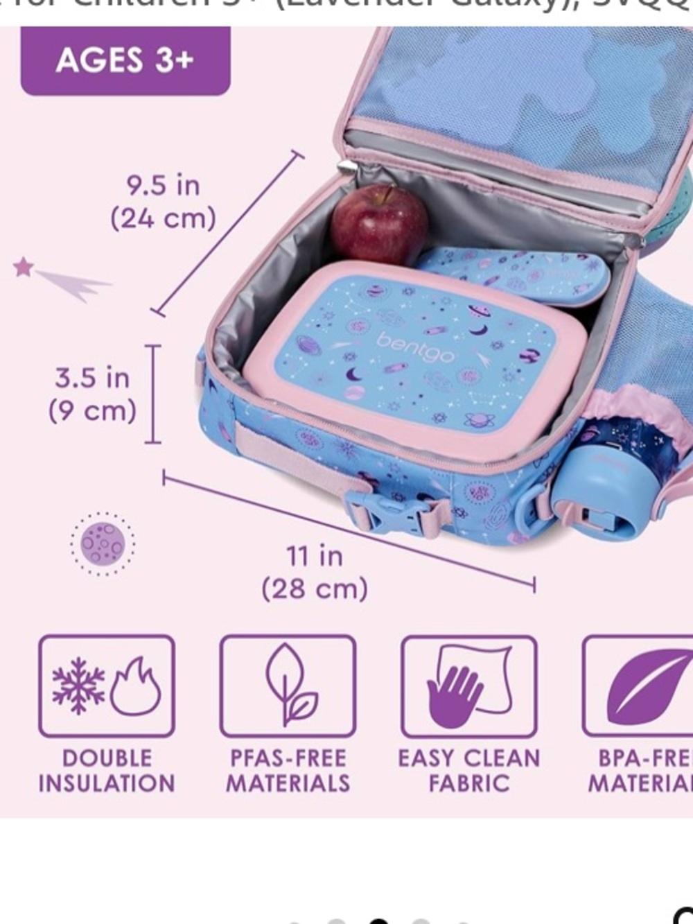 Bentgo Galaxy Lunch Bag - Insulated Kids lunch bag New with tags - Picture 2 of 3
